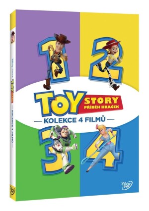 Product detail of Toy Story: Příběh hraček kolekce 1.-4. 4DVD