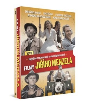 Product detail of Filmy Jiřího Menzela (digitálně restaurované a nově digitalizované)