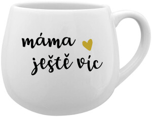 Product detail of MÁMA JEŠTĚ VÍC - bílý keramický hrníček 300 ml