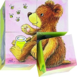 Product detail of Dřevěné kostky Mláďátka