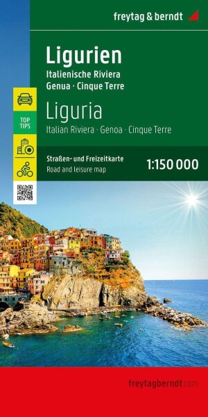Product detail of Ligurie 1:150 000 / silniční a rekreační mapa
