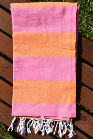 Product detail of Peshtemal osuška Marmaris Růžová - Oranžová