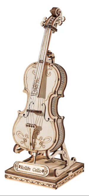 Product detail of 3D dřevěné puzzle Violoncello