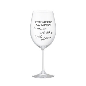 Product detail of SVAŘÁČEK - čirá sklenice na víno 350 ml