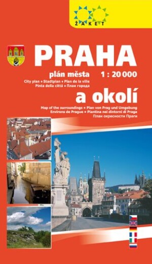 Product detail of Praha a okolí 1:20T/1:190T
