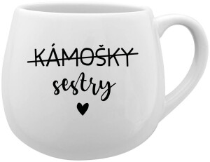 Product detail of KÁMOŠKY SESTRY - bílý keramický hrníček 300 ml