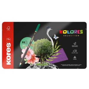 Product detail of Kores Trojhranné pastelky Kolores Selection - 72 barev