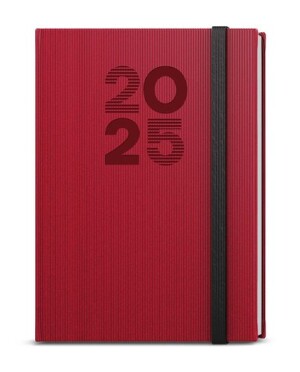 Product detail of Týdenní diář 2025 Oskar Vigo A5 červená