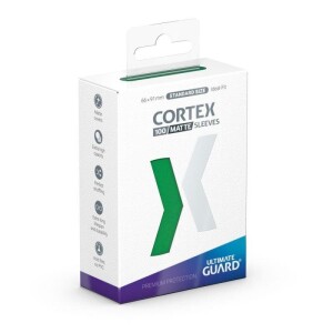Product detail of Ultimate Guard Obaly na karty standard Cortex - zelená matné