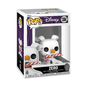 Product detail of Funko POP Disney: The Nightmare Before Christmas 30th - Zero w/CandyCane