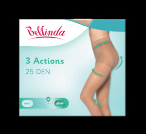 Product detail of Formující punčochové kalhoty 3ACTIONS 25 DEN - BELLINDA - amber L