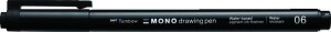 Product detail of Tombow Fineliner MONO drawing pen - hrot 06 černá