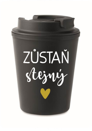 Product detail of ZŮSTAŇ STEJNÝ - černý termohrnek 300 ml