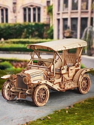 Product detail of NiXiM Dřevěné 3D puzzle/Historické auto
