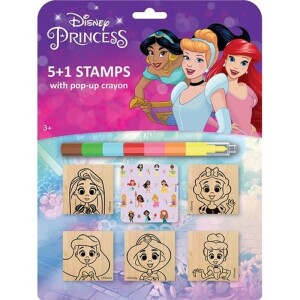 Product detail of Disney Princezny - Razítka 5+1 s voskovkou