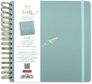 Product detail of Scrapbook Luxi lamino ledově modrá