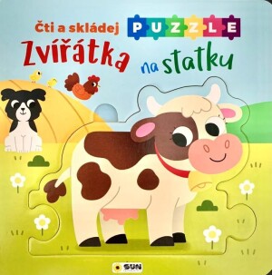 Product detail of Čti a Skládej Puzzle Zvířátka na statku