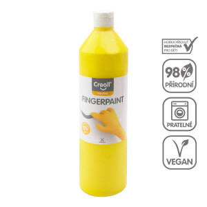 Product detail of Creall prstová barva, 750 ml, žlutá