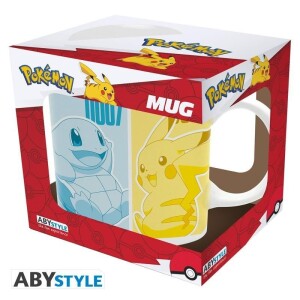 Product detail of Pokémon Hrnek 320 ml - Pikachu &amp; Kanto Starters