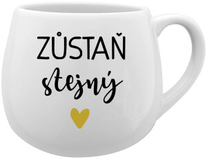 Product detail of ZŮSTAŇ STEJNÝ - bílý keramický hrníček 300 ml