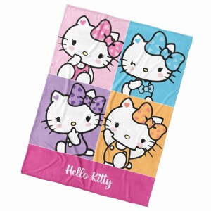 Product detail of Dětská deka Hello Kitty Portréty 130x170 cm