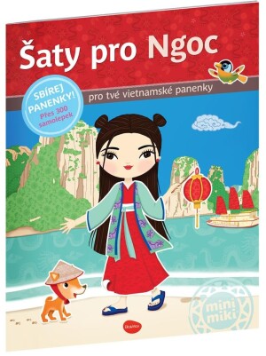 Product detail of Šaty pro Ngoc - 300 samolepek pro tvé vietnamské panenky - Ema Potužníková