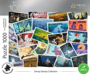 Product detail of Trefl Puzzle UFT Disney 100 let: Poštovní známky 1000 dílků