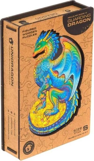 Product detail of Unidragon dřevěné puzzle - Drak velikost L, 1.  vydání