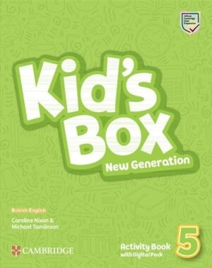 Product detail of Kid´s Box New Generation 5 Activity Book with Digital Pack British English - Caroline Nixon