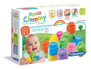 Product detail of Soft Clemmy Sada 12 měkkých kostek - Clementoni