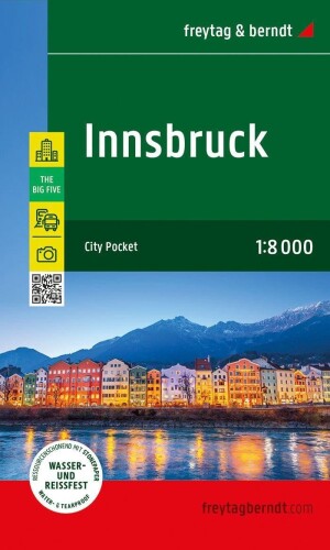 Product detail of Innsbruck 1:8 000 / kapesní mapa města