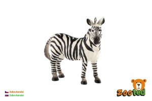 Product detail of Zebra horská zooted plast 11cm v sáčku