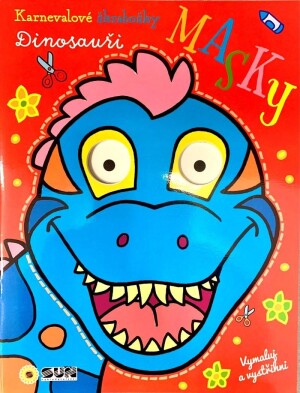 Product detail of Dinosauři - Karnevalové škrabošky Masky, 1.  vydání