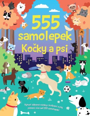 Product detail of 555 samolepek Kočky a psi