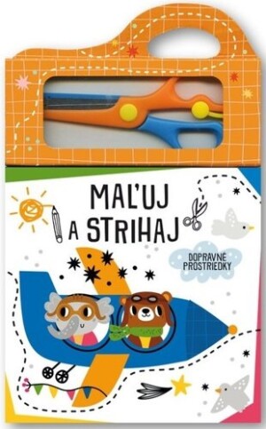 Product detail of Maľuj a strihaj Dopravné prostriedky