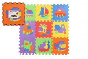 Product detail of Pěnové puzzle Dopravní prostředky 29x29x1cm 10ks ve fólii