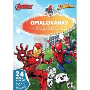 Product detail of Marvel - Omalovánky A4 se samolepkami