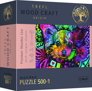 Product detail of Dřevěné puzzle Barevné štěně 501 dílků - Tolo