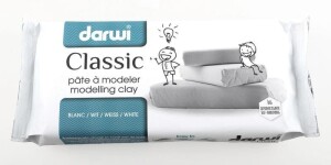 Product detail of DARWI Samotvrdnoucí modelovací hmota - 1000g bílá