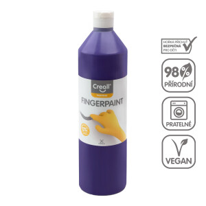 Product detail of Creall prstová barva, 750 ml, fialová