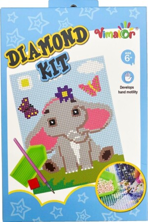 Product detail of Diamantové malování - Baby Slon