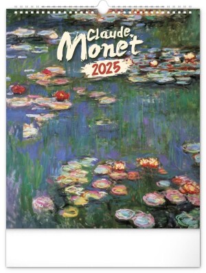 Product detail of Kalendář 2025 nástěnný: Claude Monet, 30 × 34 cm