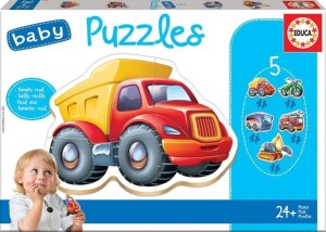 Product detail of Trefl Puzzle Baby Vozidla 5v1 (3-5 dílků)