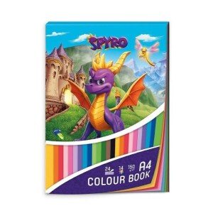 Product detail of Blok barevných papírů A4 - Spyro