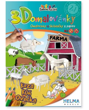 Product detail of 3D omalovánky Farma