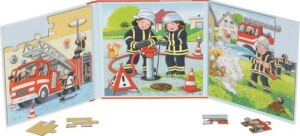 Product detail of Magnetická puzzle kniha Hasičský sbor