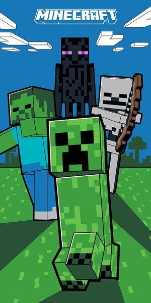 Product detail of Dětská osuška Minecraft Mobi Útočí