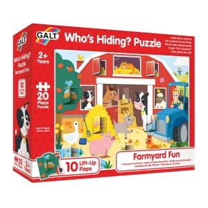 Product detail of Galt Puzzle schovávačka - Farma