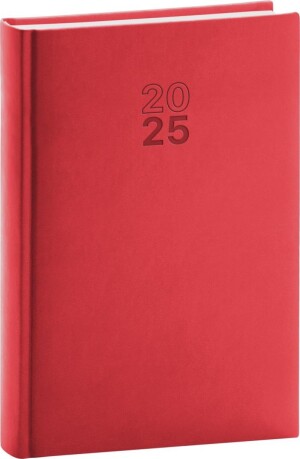 Product detail of Diář 2025: Aprint - červený, denní, 15 × 21 cm