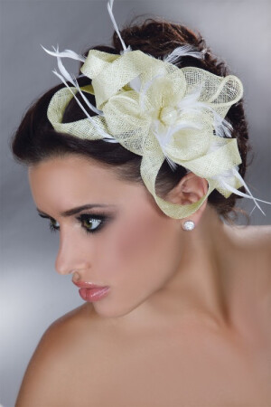Product detail of LivCo Corsetti Fashion Mini Top Hat Model 29 Creme OS